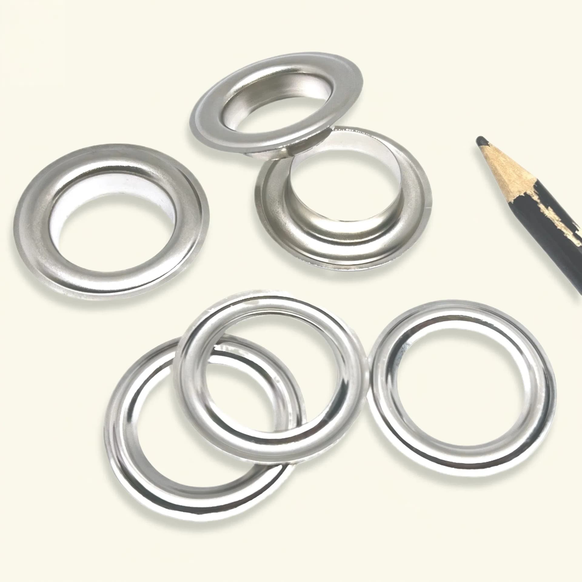Stainless Steel Ss Metal Eyelets Full Sizes Factory Direct Supply for Apparel