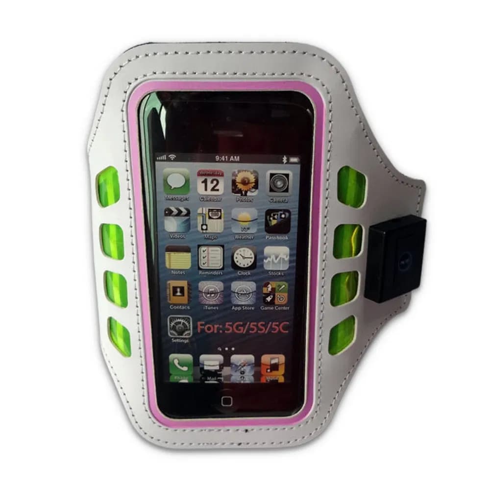 Customized Neoprene Mobile Accessories Sports Running Walking Gym LED Light Armband Cases