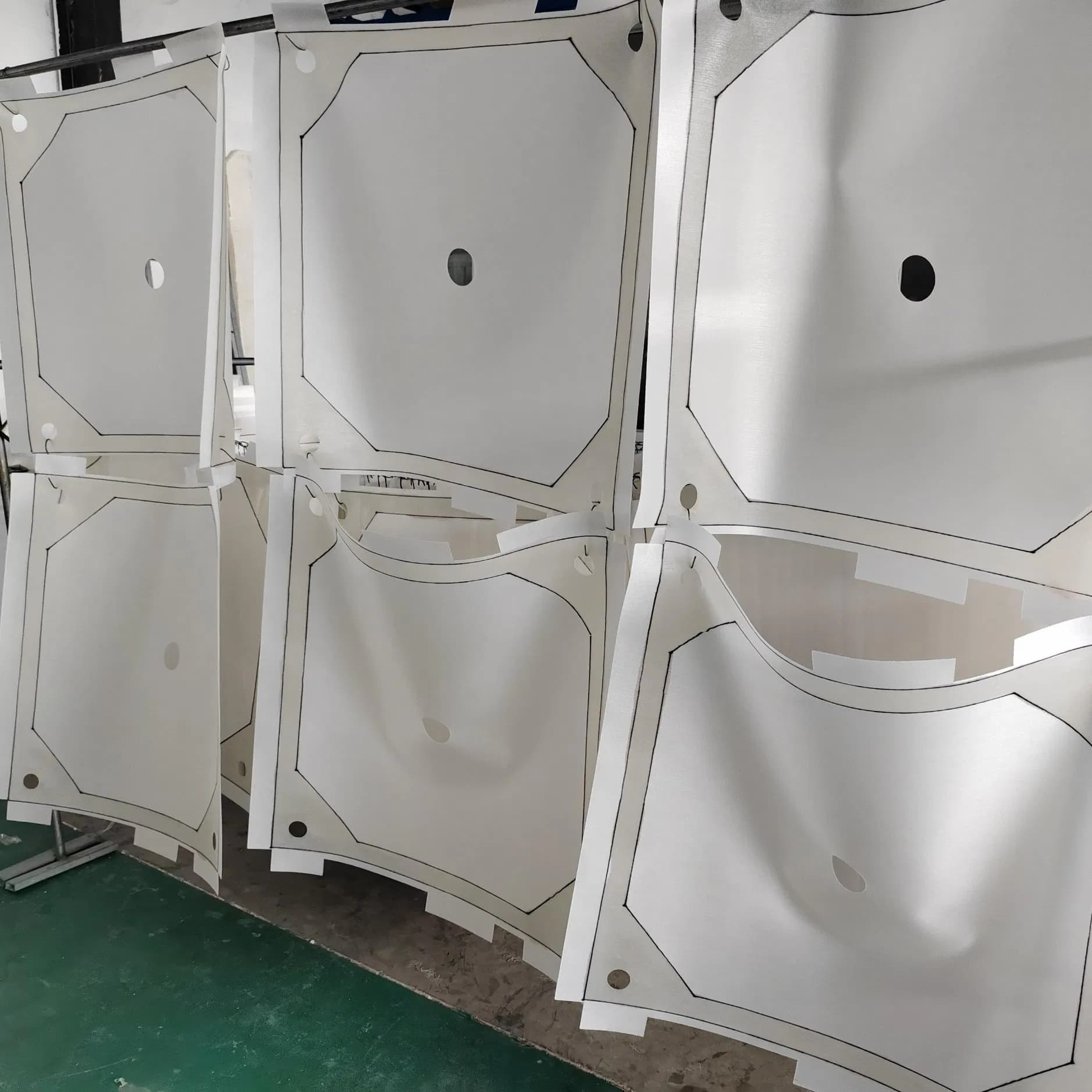Industrial Filter Press Cloth - Polyester, Polypropylene & Nylon, Monofilament / Multifilament Woven Fabrics