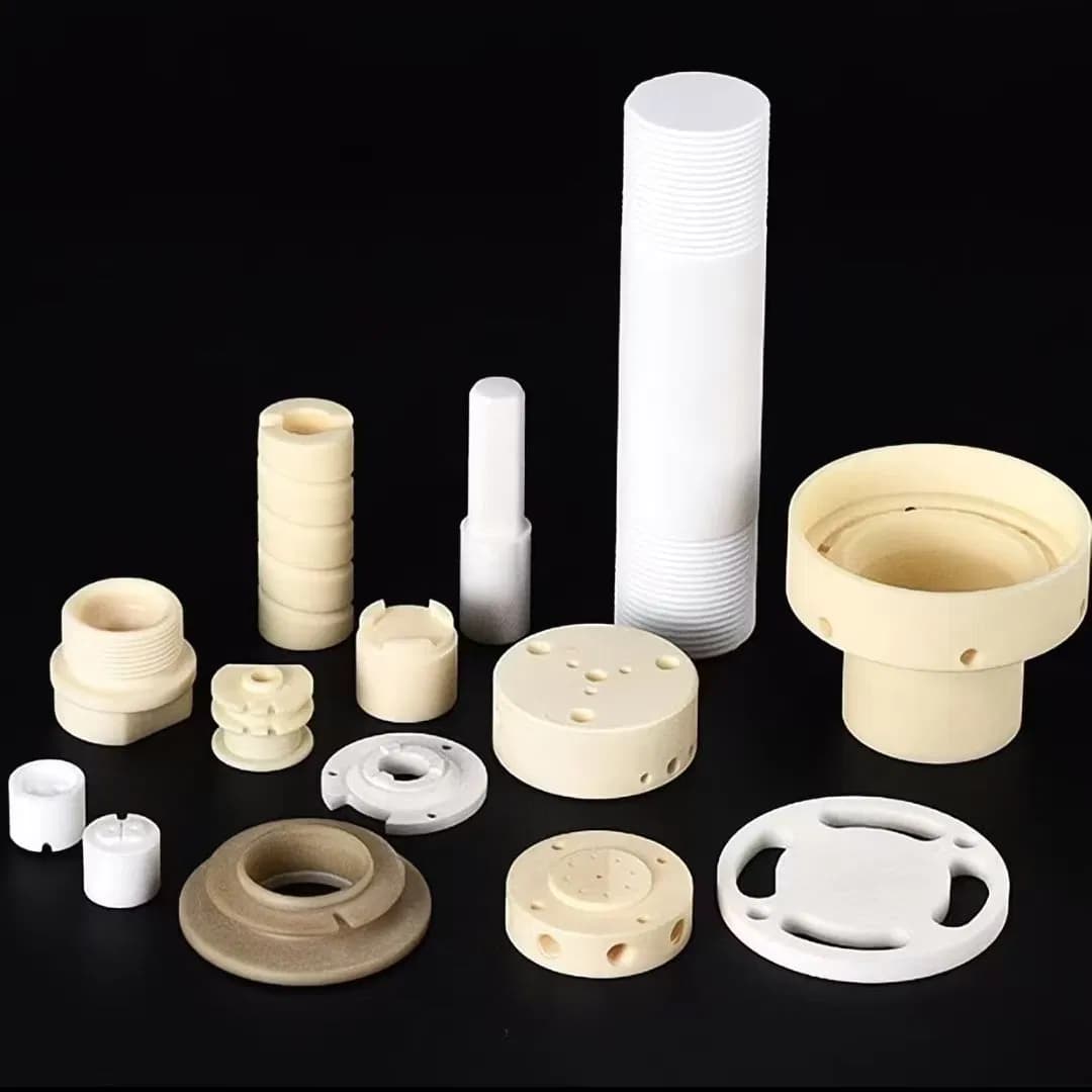 OEM Custom 95% 99% Alumina Ceramic Parts CNC Al2O3 Precision Components Manufacturer