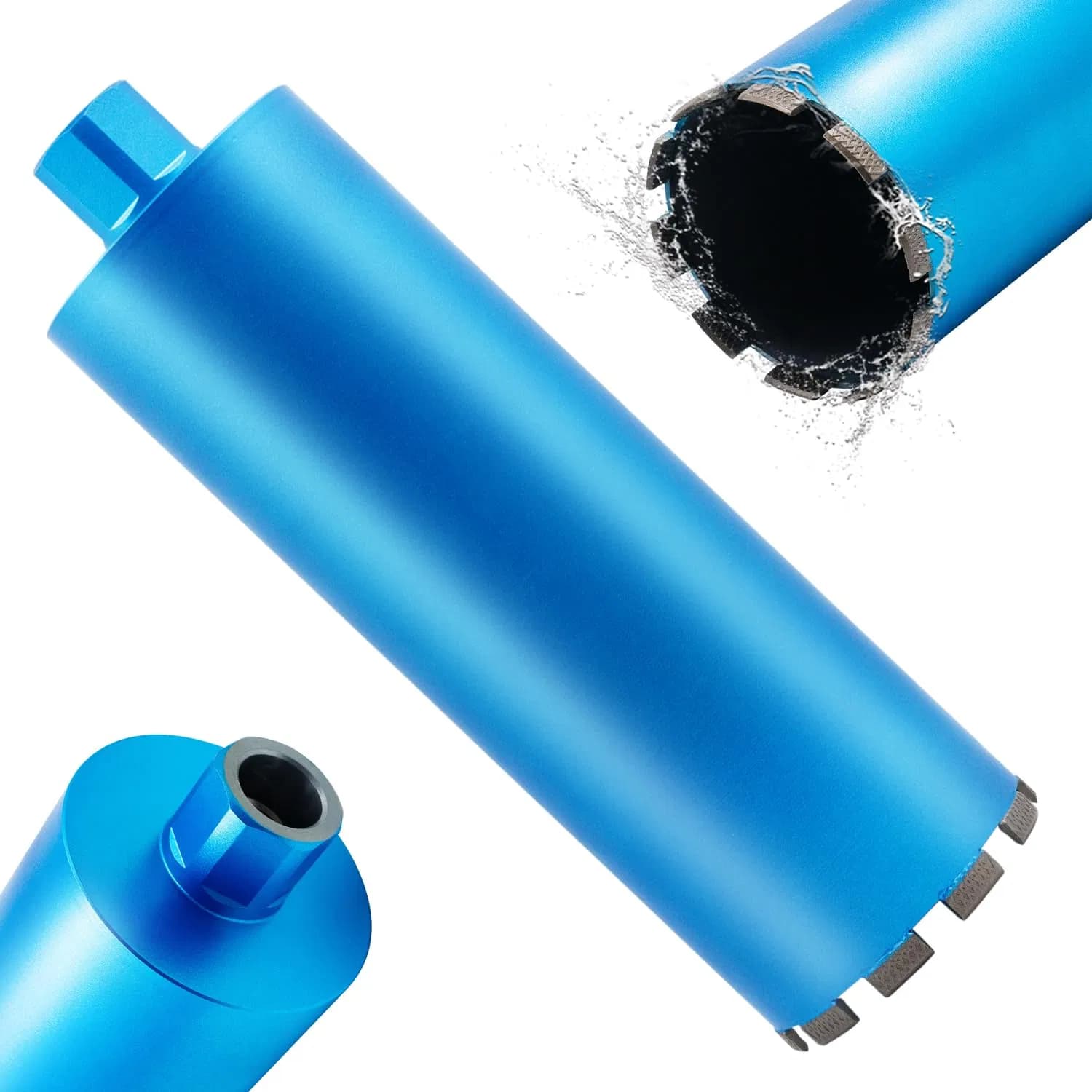 Europe Market Laser Welded Diamond Core Drill Bit for Hard Reinforced Concrete