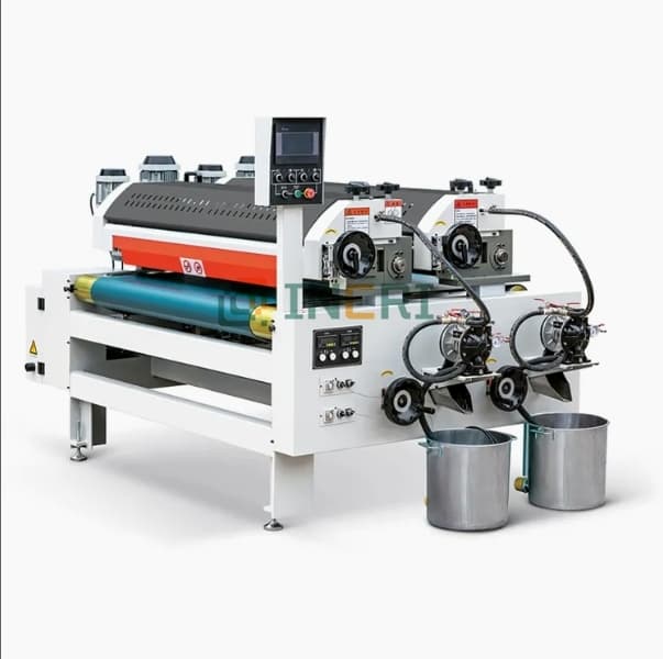 Automatic UV Varnishing Roller Coating Machine for Stainless Steel
