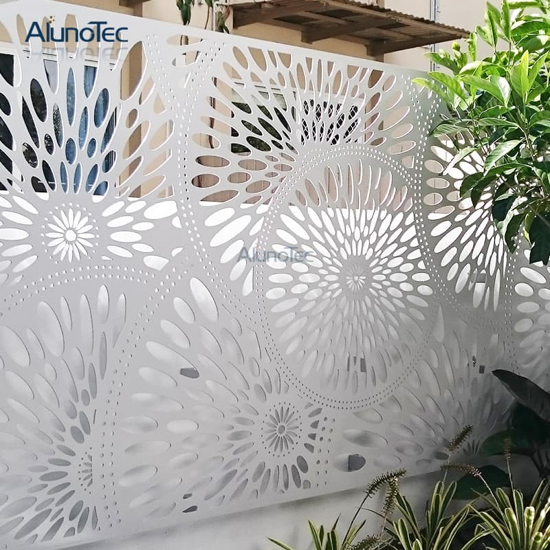 Best Selling Aluminum Louver Fence Cheap Fence Panels for Decoration