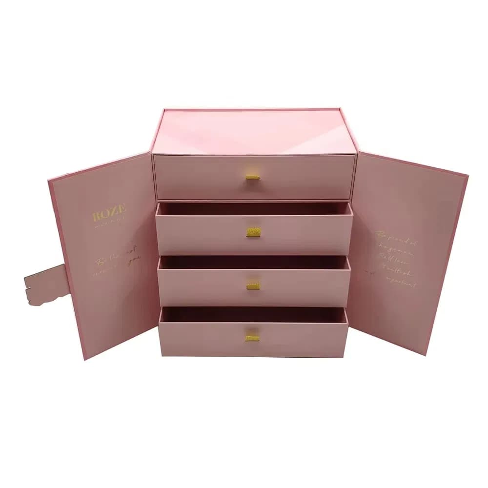 Custom 12 24 Days Christmas Advent Calendar Gift Box Paperboard Cosmetics Chocolate Gifting Packaging for The Holiday Season