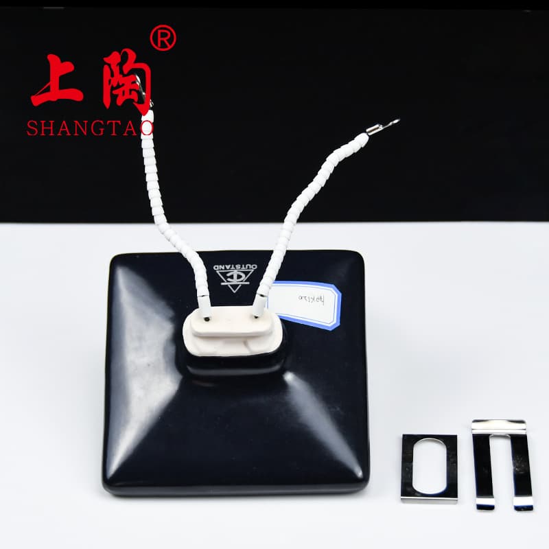 Ceramic Heater 250W with Thermocouple Vacuum 80mm Dia Extruder Ceramic Plate Heater