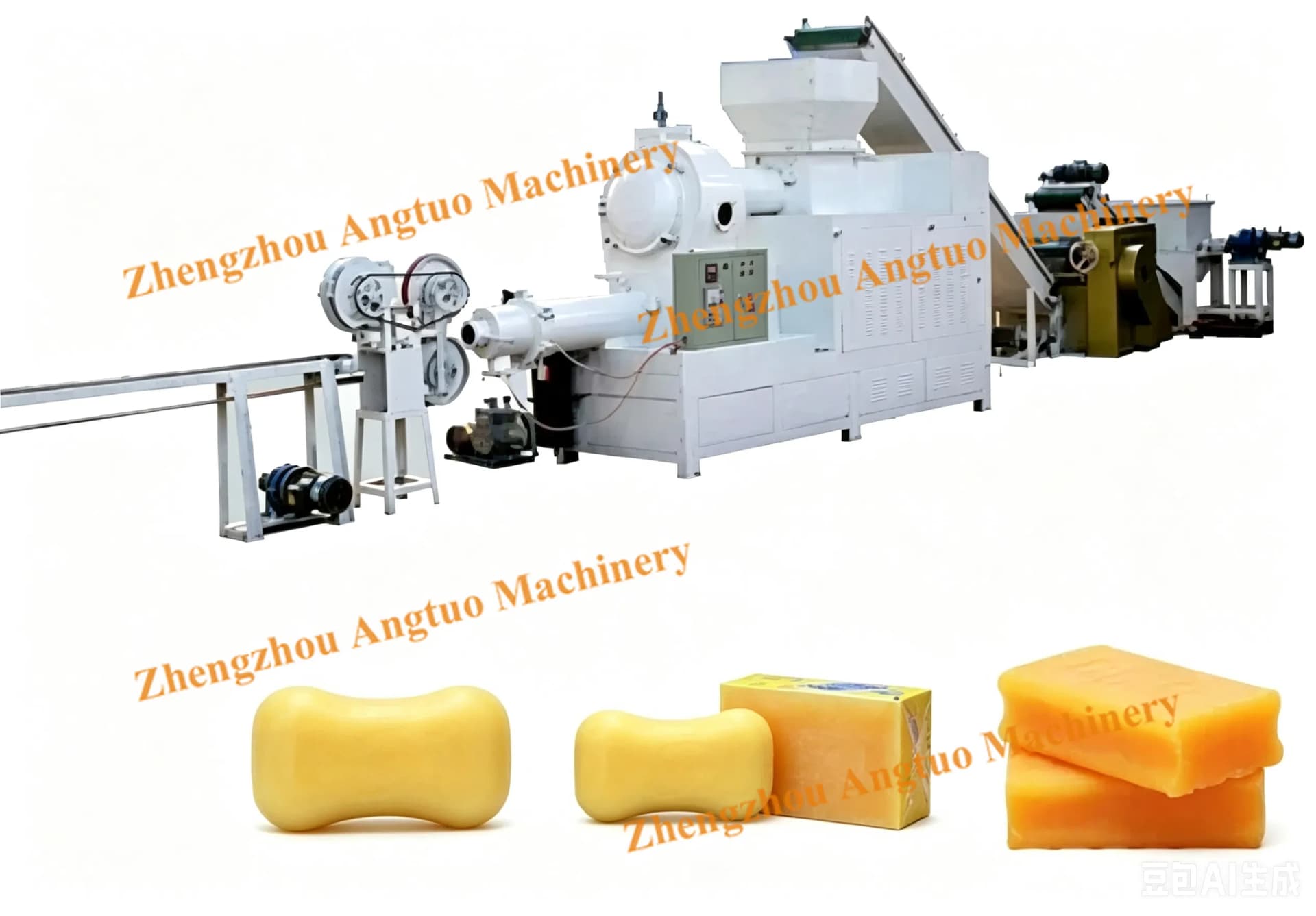 Commercial Grade Laundry Soap Making Machine Detergent Soap Production Machine