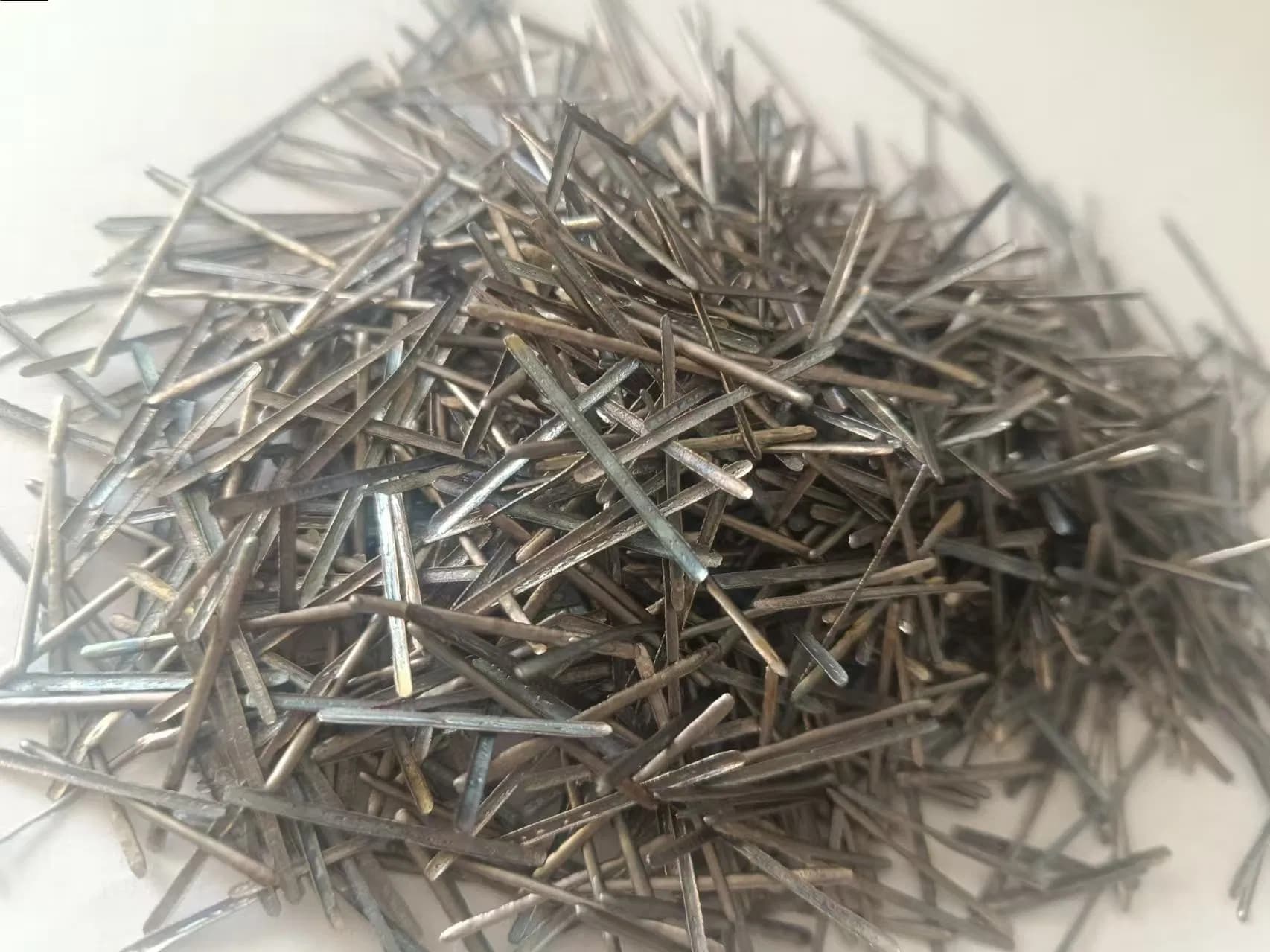 Refractory Steel Fiber Copper Coated Twiste Steel Fibers Concrete Reinforcement Uhpc Me446 Steel Fibers
