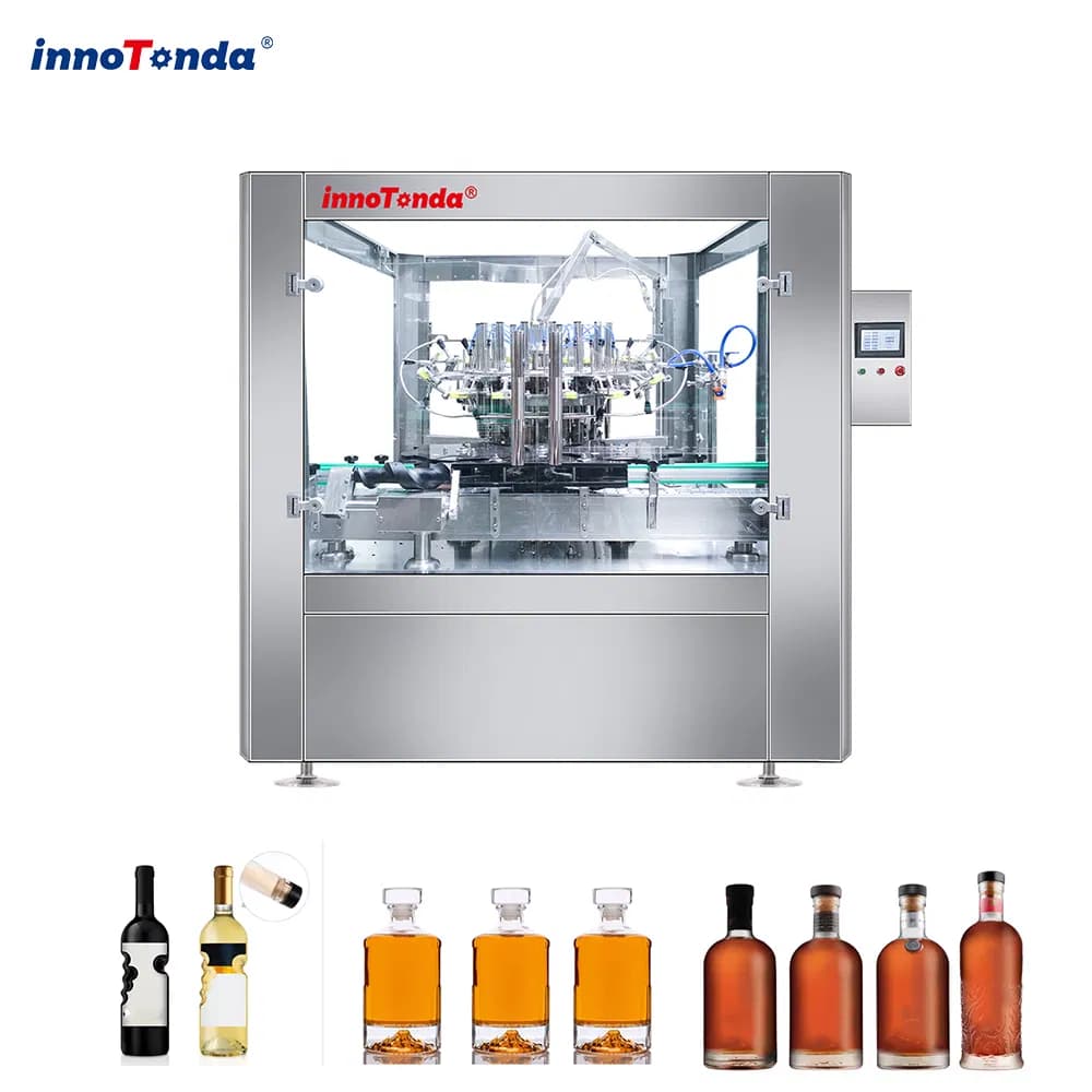 Automatic Cleaning Rinser Glass Bottle Washing Washer Machine Liquor
