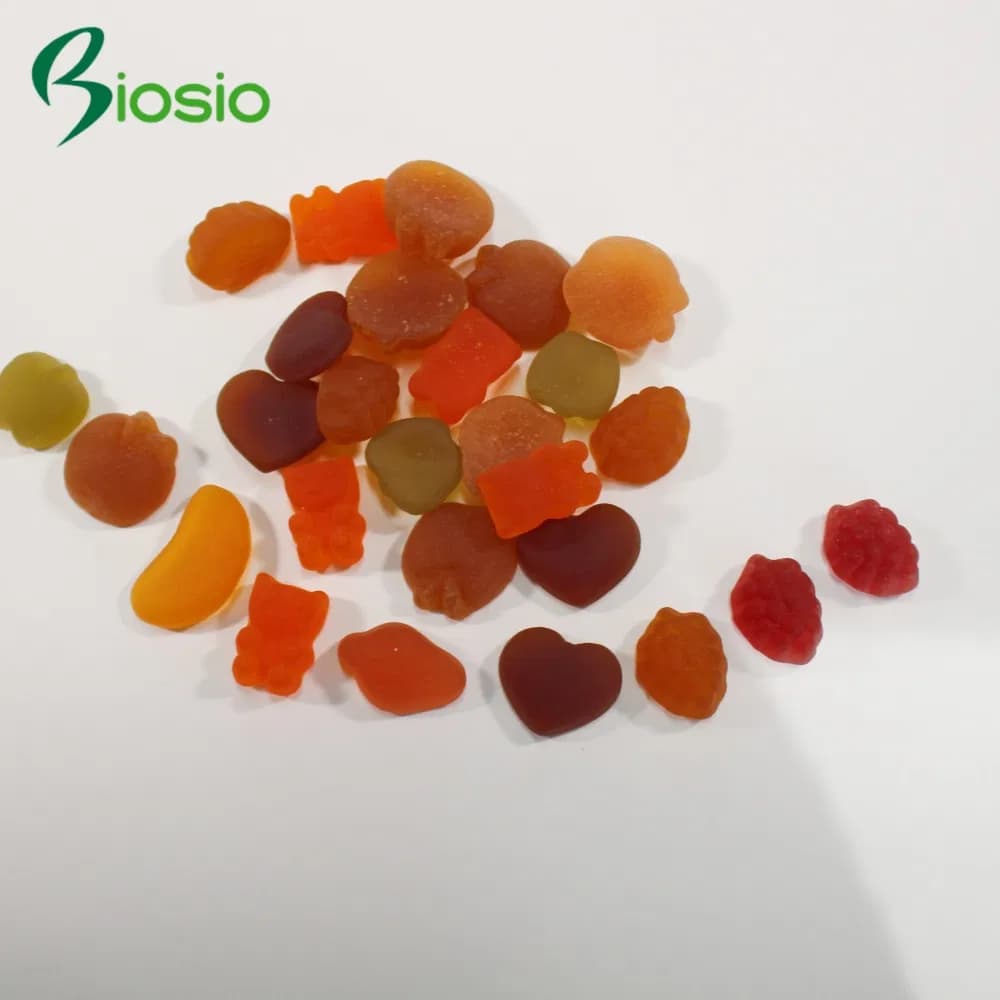 Professional Contract Manufacturer Beauty Product Marine Collagen Gummy Fruity Flavor Various Shape