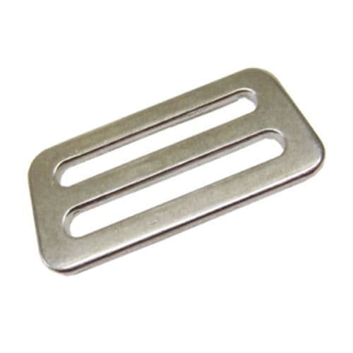 Stainless Steel Tri Slide Buckles Stopper Retainer Keeper for Scuba Diving Weight Belt