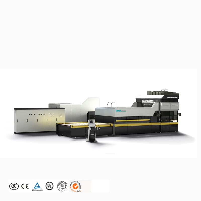 CE Convection Variable Curvature Low E Glass Tempering and Bending Machine