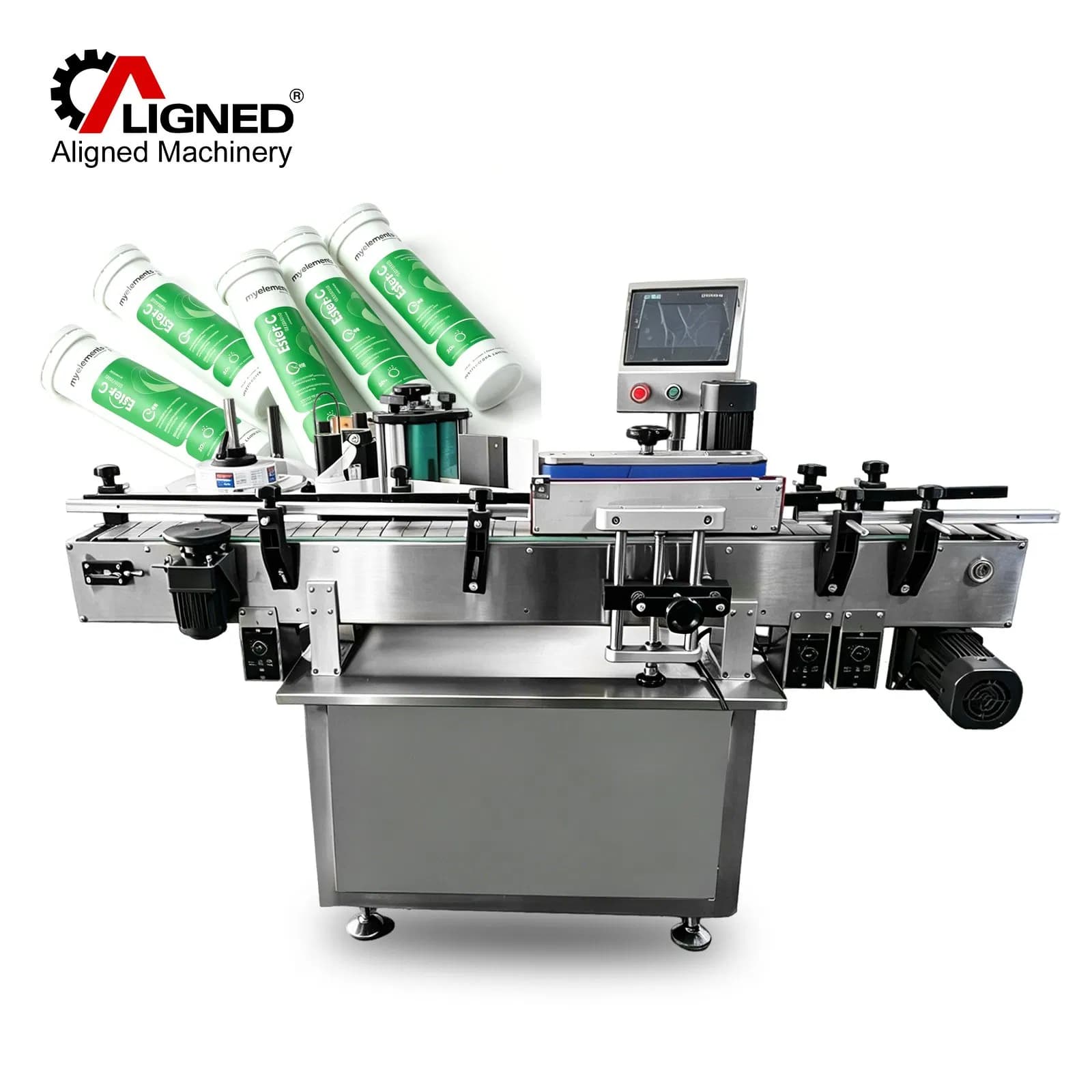 Servo Motor Round Bottle Labeling Machine with Stable Performance and Low Noise Operation