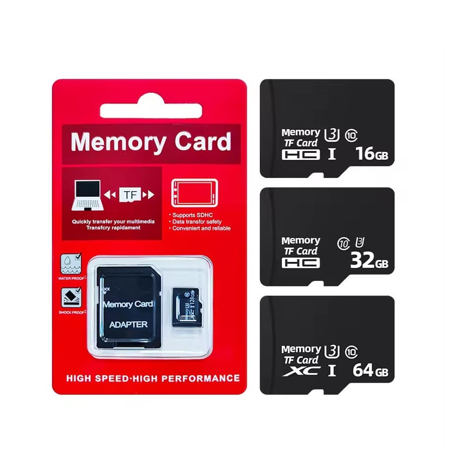 128GB Original SD TF Memory Card Pack 4GB 8GB Mini SD and SD Modules Class 10 Speed for Mobile Dash Cam MP3 Data Save