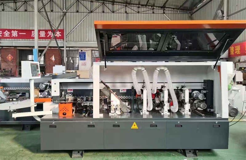 Woodworking Edgebander Machine Automatic with Pre Mill PVC Edge Band Making Machine Double Edge Banding Machine