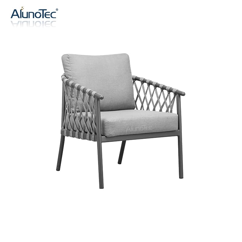 Modern Design Aluminum Outdoor Sofa Set with Waterproof Fabric