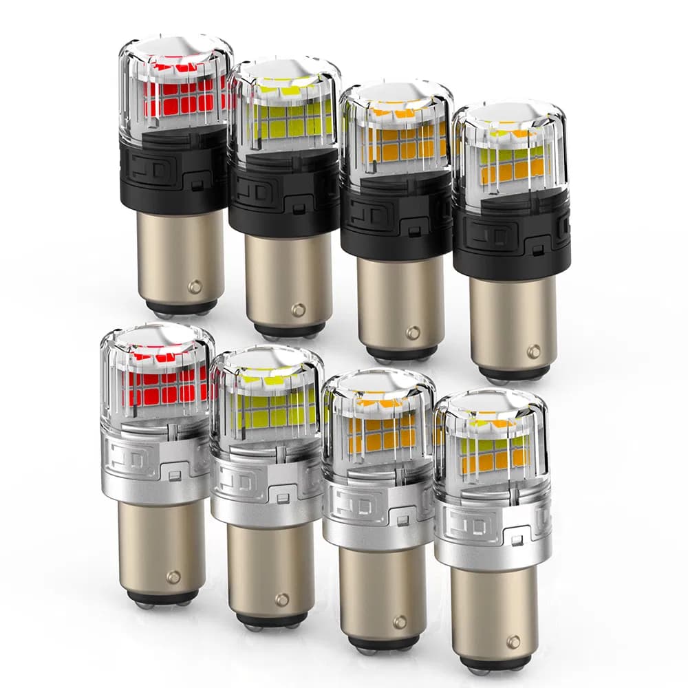 Top Quality Automotive LED Bulbs S25 Ba15s Bau15s Baz15D Bay15D LED Backup Turn Brake Lights