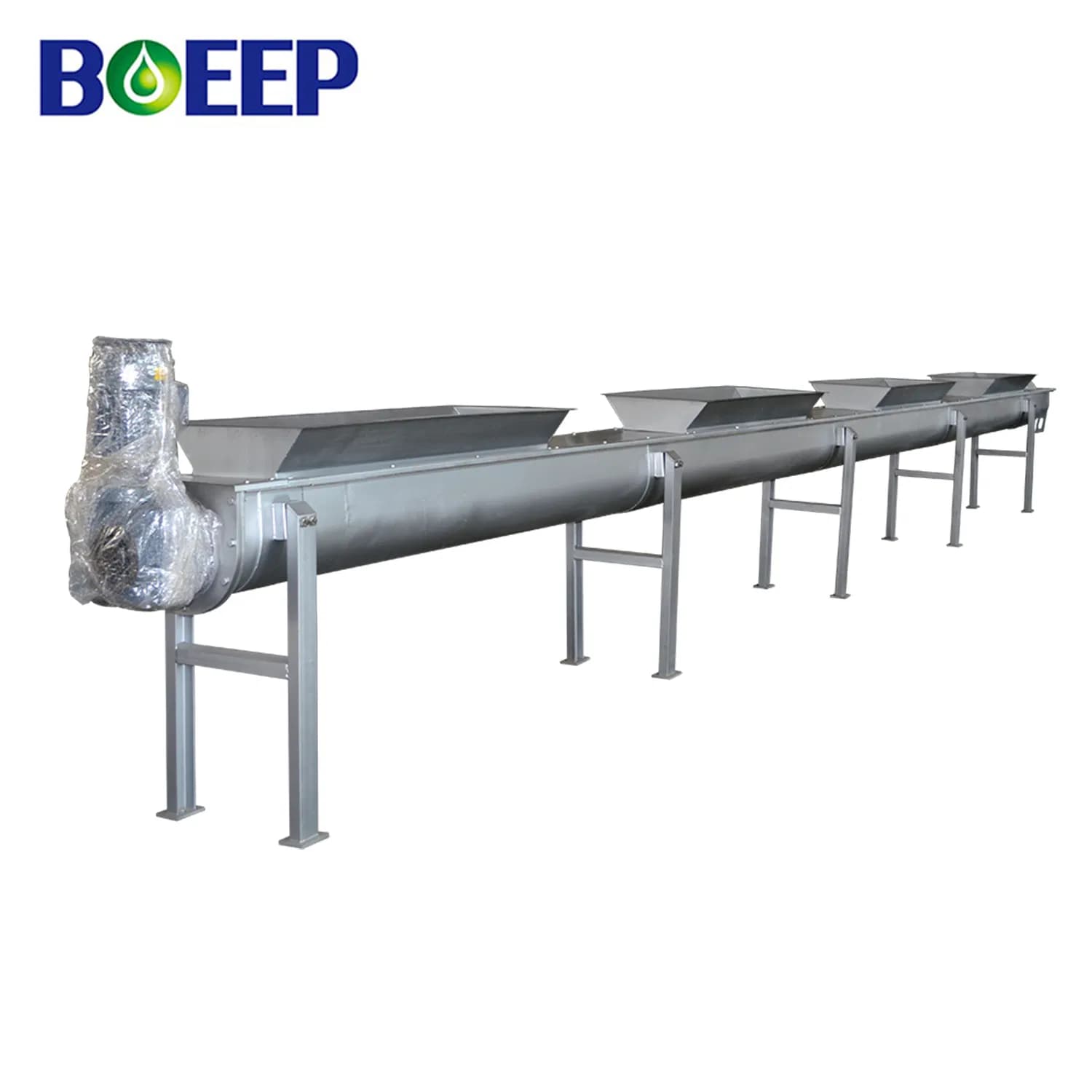 Domestic Sewage Treatment Screw Conveyor Sludge Conveying Equipment