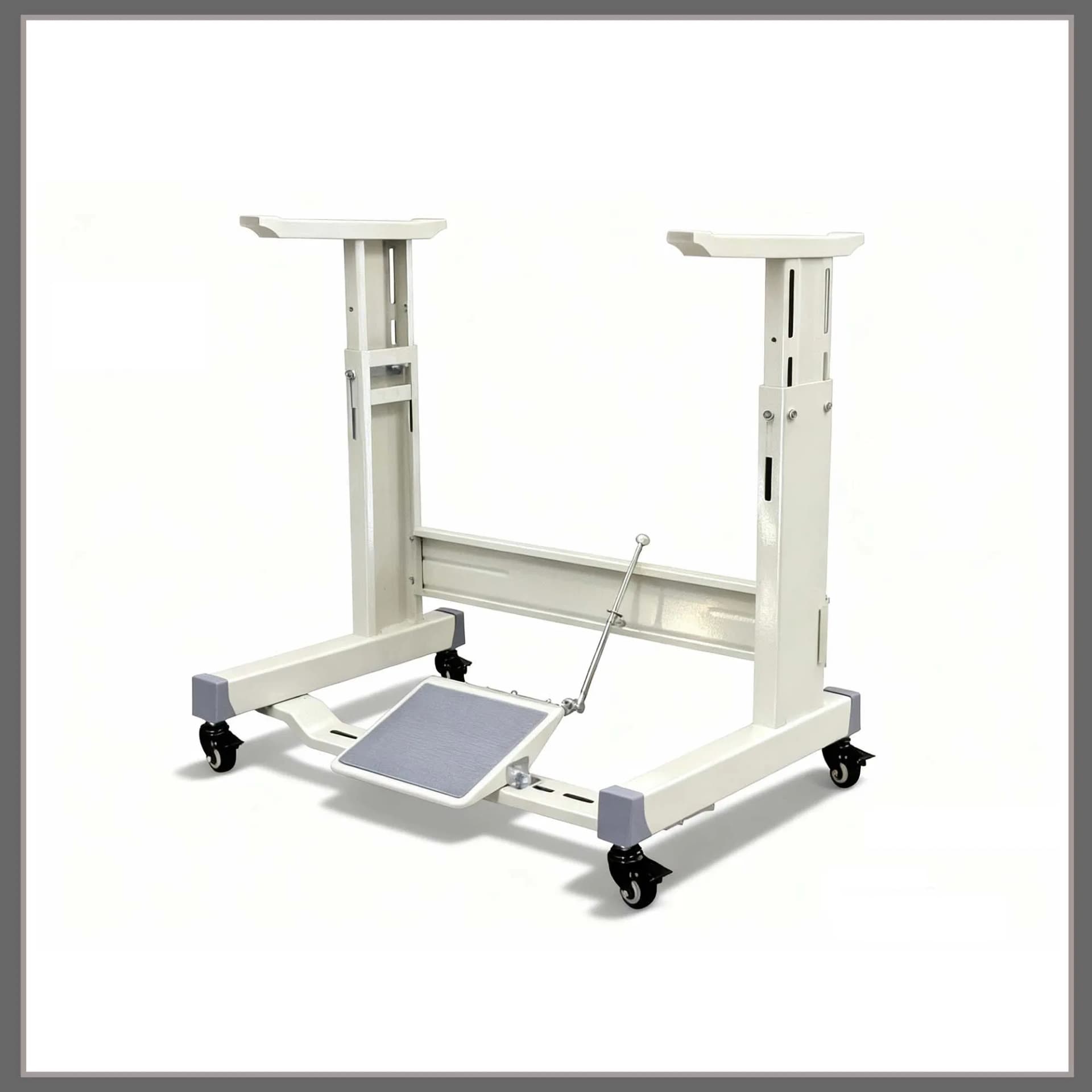 Custom Logo Heavy Duty Industrial Sewing Machine Cabinet with Steel Stand