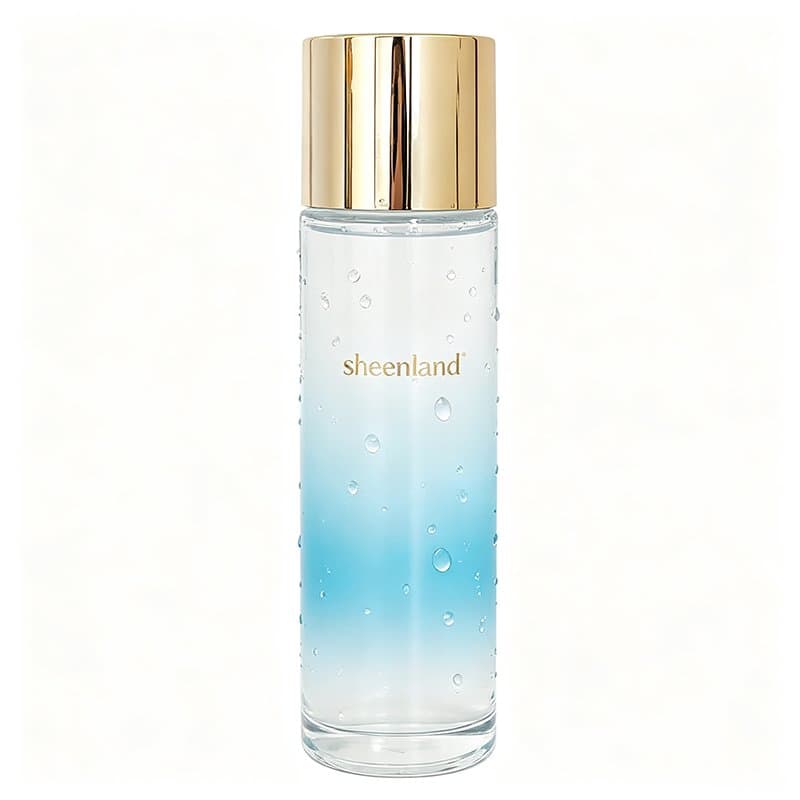 200ml Recyclable Silk Screen Free Sample Lotion Toner Serum Empty Glass Skin Care Bottles Cosmetic Packaging