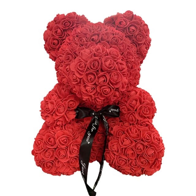 Valentines Day Gift Teddy Bear Rose Bear with Light for Valentine's Day Gift Ideas