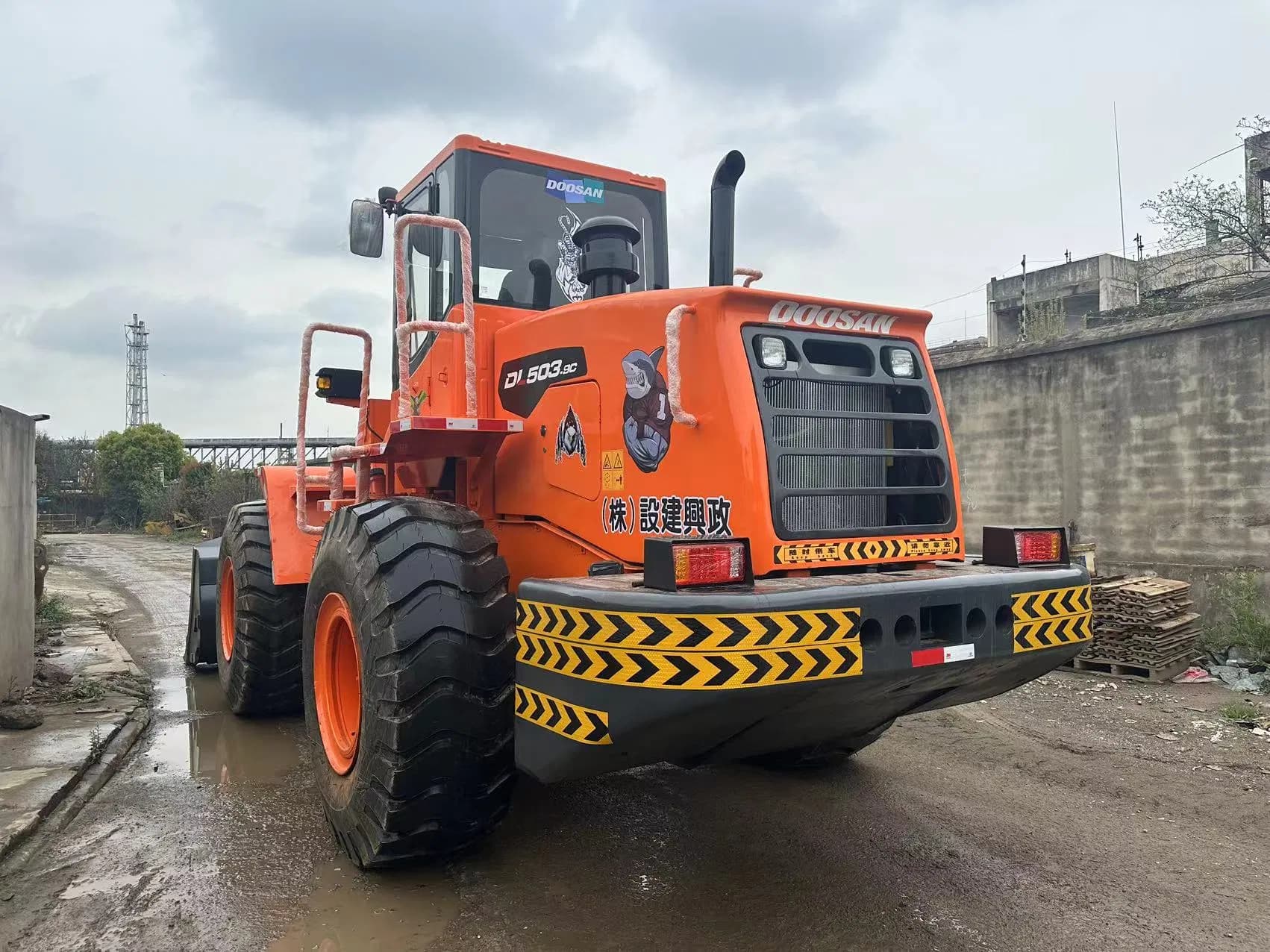 Used Machinery Doosan Dl503 -9c Gold Wheel Loader Doosan Loader