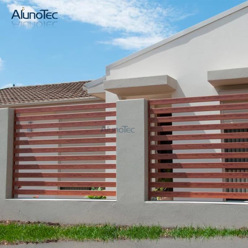 Low Price Aluminium Fencing Sliding Balcony Fence Panel for Corridors
