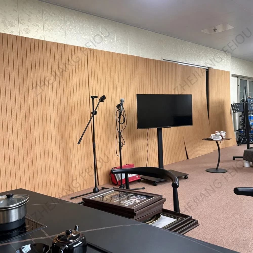 Sound-Absorbing Board Polyester Fiber Wall Decoration Board Kindergarten Felt Board KTV Conference Room Ceiling Sound Insulation Board