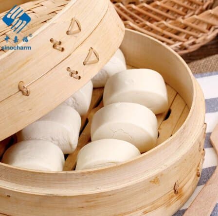 Sinocharm Good Price Asian Dimsum Mantou Frozen Steamed Bun
