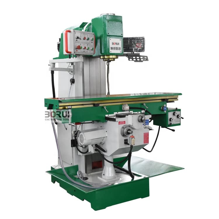 Precision Vertical Knee Milling Machine for Heavy-Duty Applications