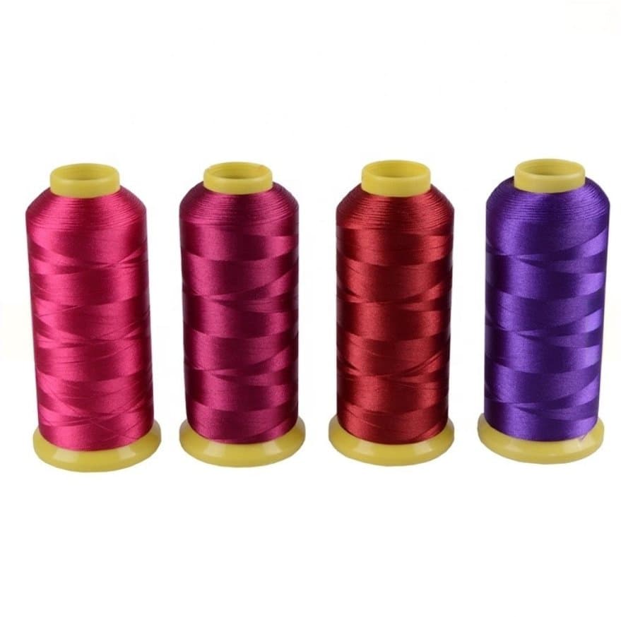 Durable High Quality 100% Polyester Embroidery Thread 120d/2
