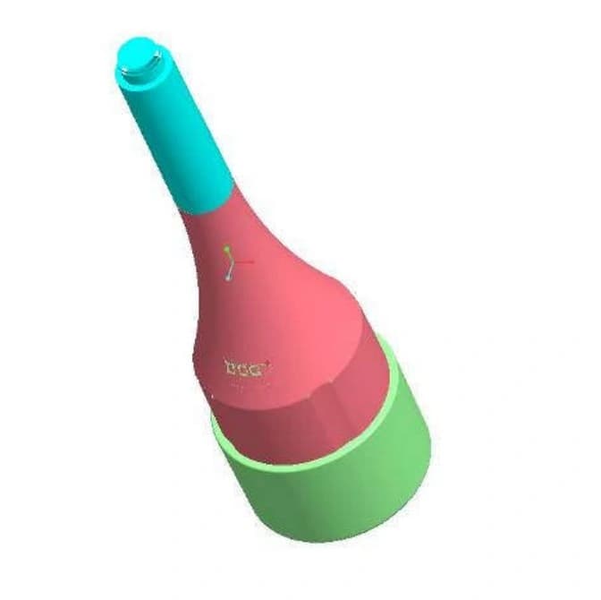 New Design Squeeze Airtight Lipstick Round Mascara Plastic Tube Cosmetic Packaging G019