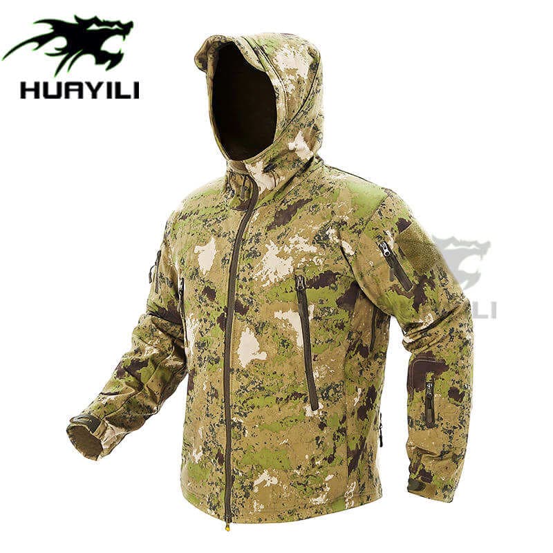 Huayili Combat Jacket Cp Multicam Tactical Uniform Wholesale for Gaming/Security Guard/Training