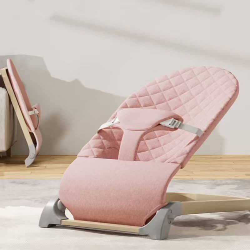 Rocking Chair Folding Baby Bouncer Portable Baby Swing Chair and Rocker
