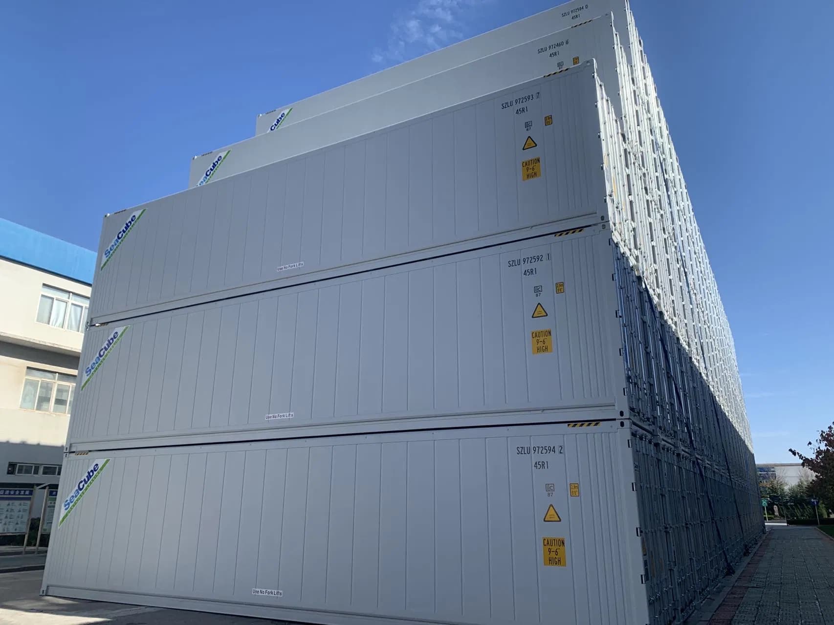 New ISO Standard 40 FT Reefer Shipping Container -35 Degrees to +30 Degrees for Cold Room