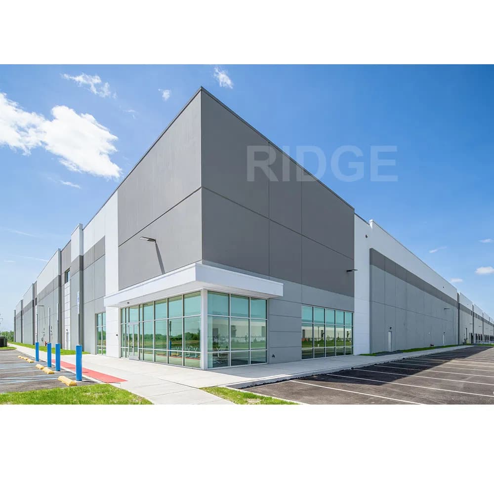 Bolt Connection Column Ridge Steel House Metal Building for Sale