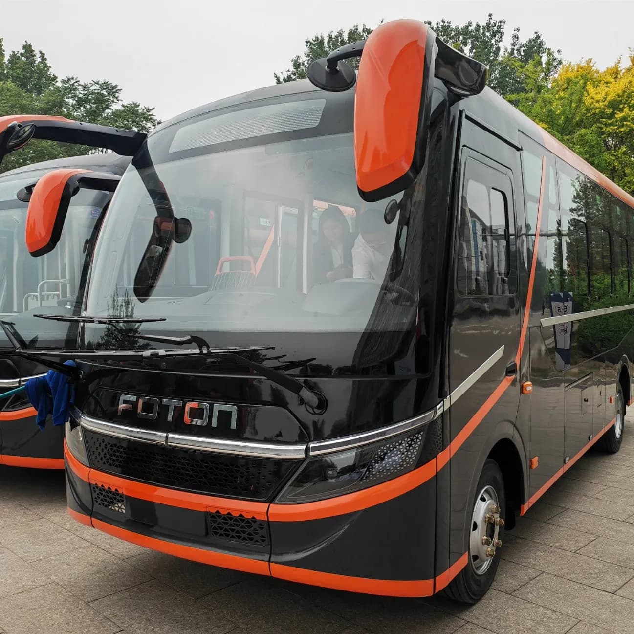 Right Hand Drive Automatic Diesel 45seats New 16seats Foton 2025 Mini City Bus