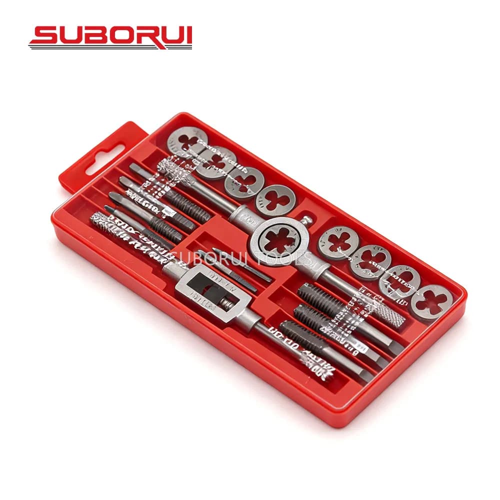Professional HSS Metric Tap and Die Set for Metal Repairs