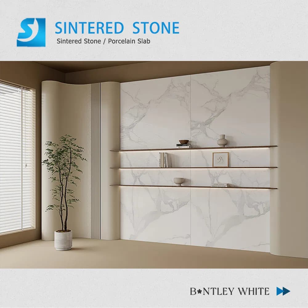 Eco-Friendly 12mm Porcelain Green Marble Sintered Slab for Wall and Furniture Applications