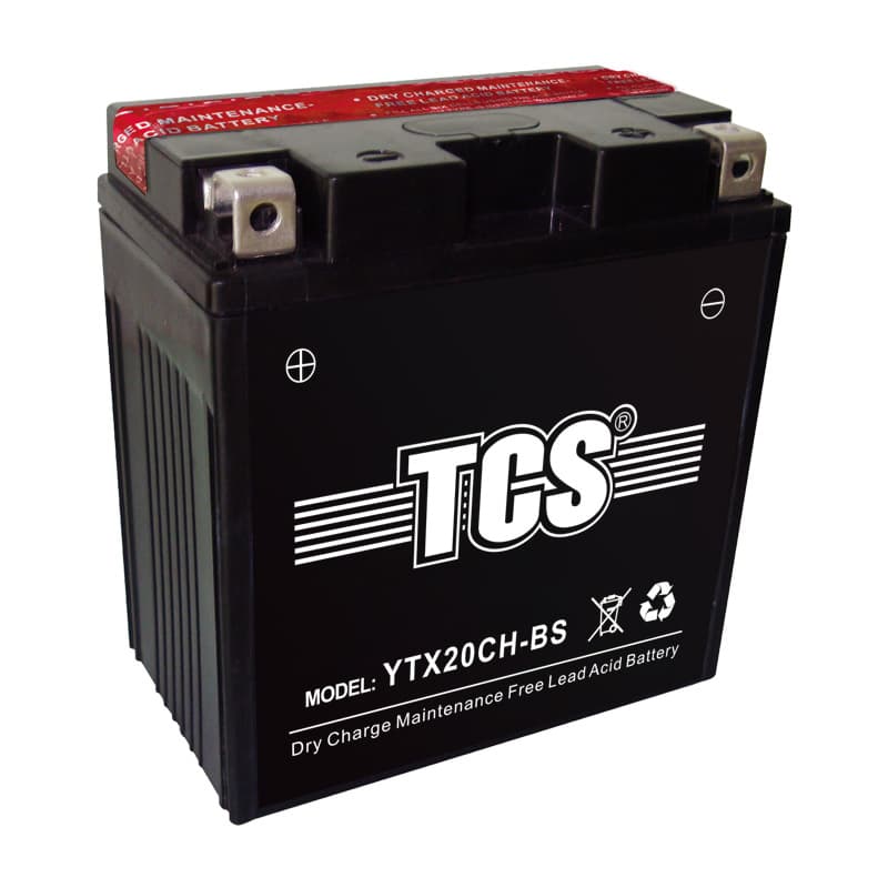 12V 20ah Ytx20CH Motorcycle Part Dry Charged Maintenance Free Batteries