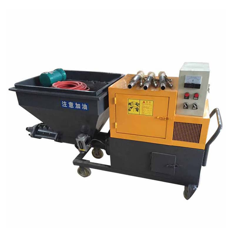 Multi-Functional Plastering and Mortar Spraying Machine for Both Interior and Exterior Walls
