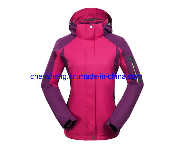 Stock Custom Logo Thicker Double Jacket Fleece Mountain Wear for Warm Hiking