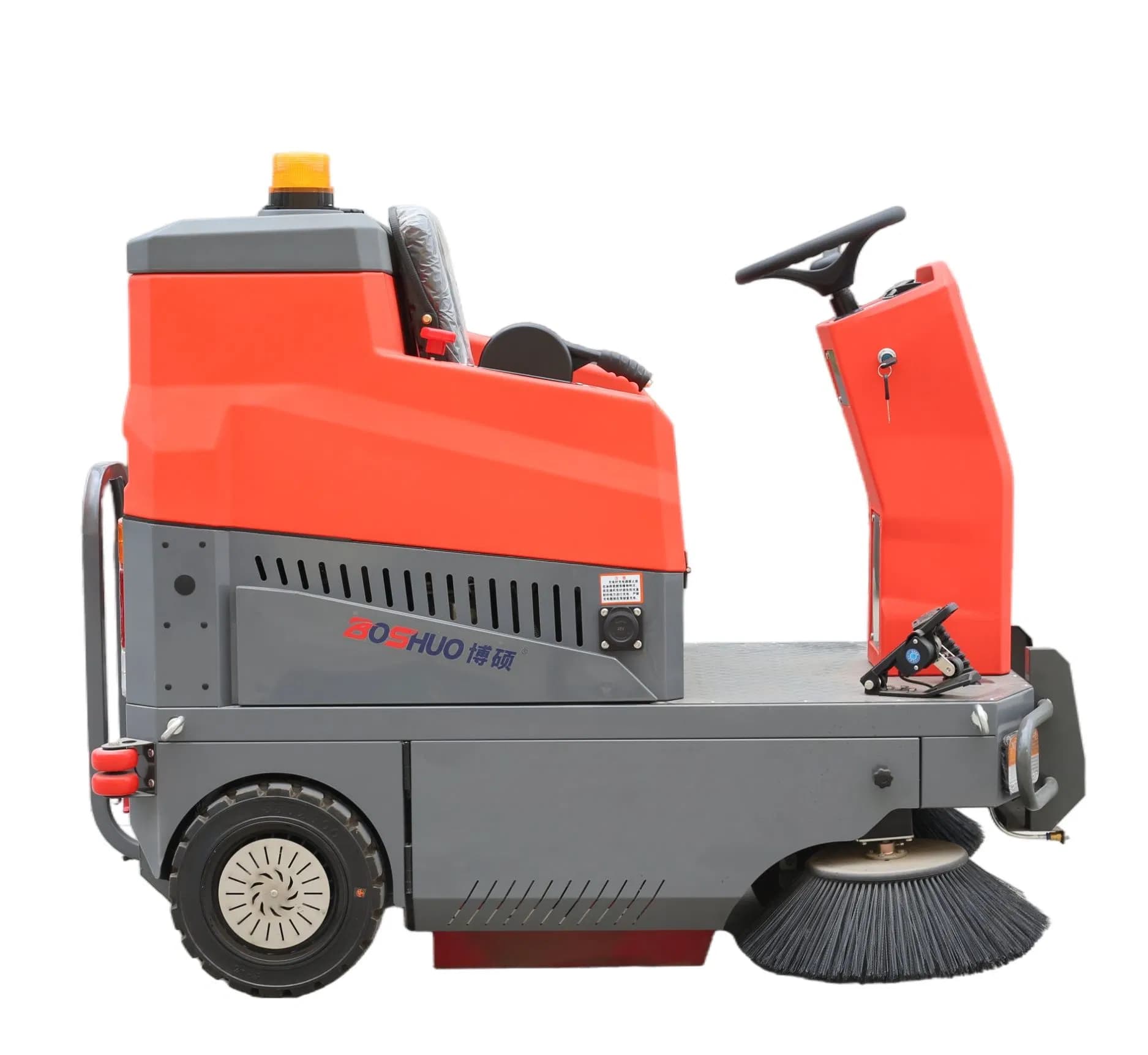 Automatic Floor Cleaning Machine with Three Powerful Brushes