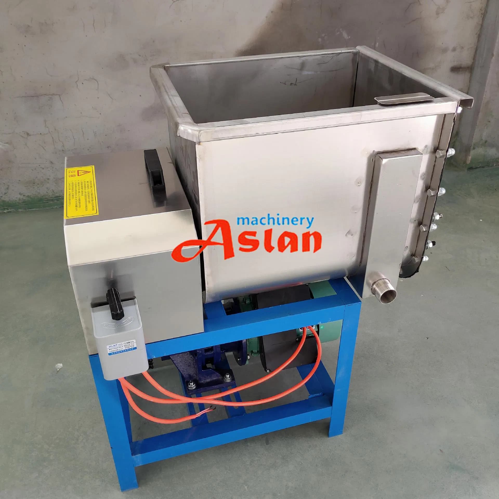 201 Stainless Steel 1000kg Gluten Machine/ Double Screws Wheat Flour Washing Machine