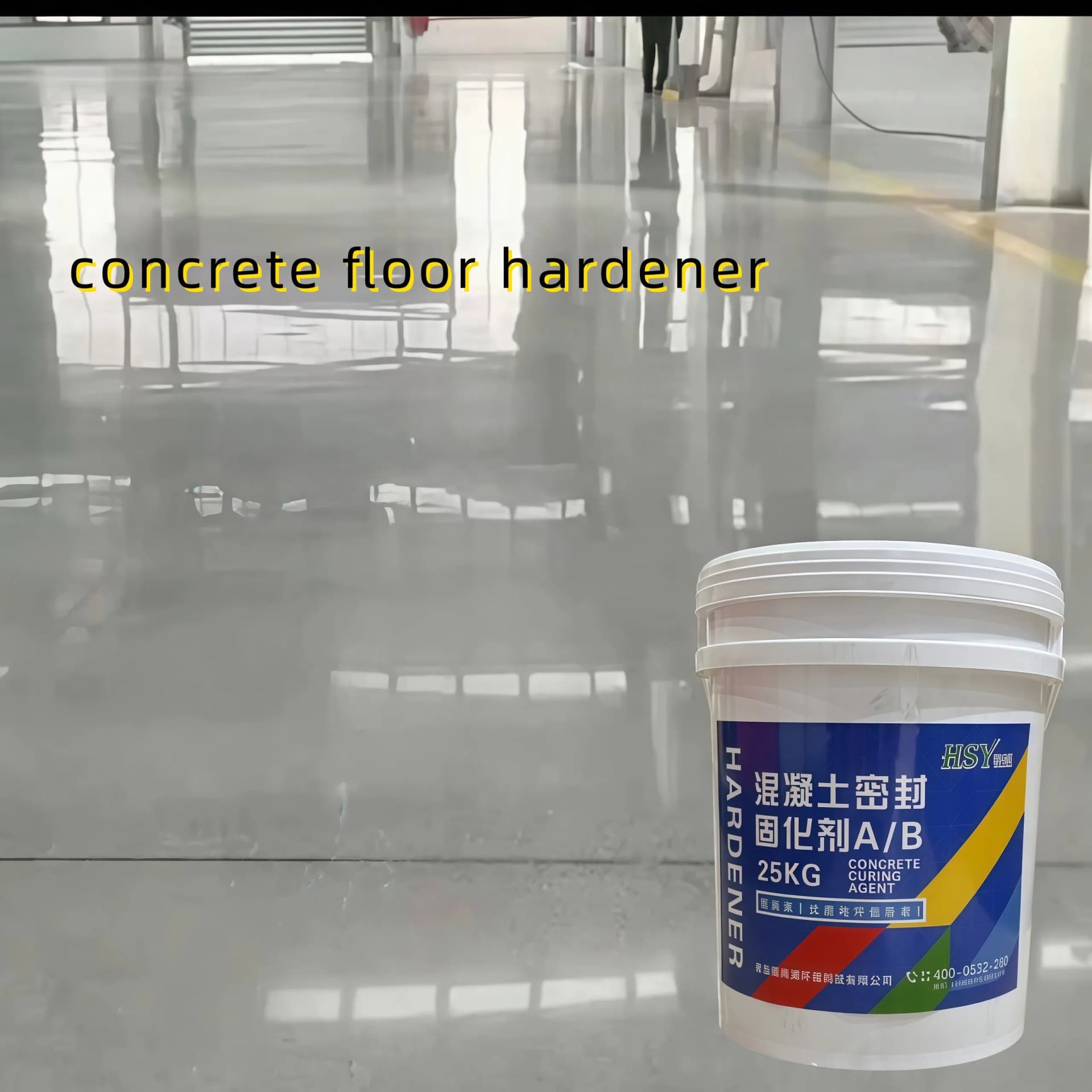 Premium Lithium Silicate Concrete Floor Hardener for Curing