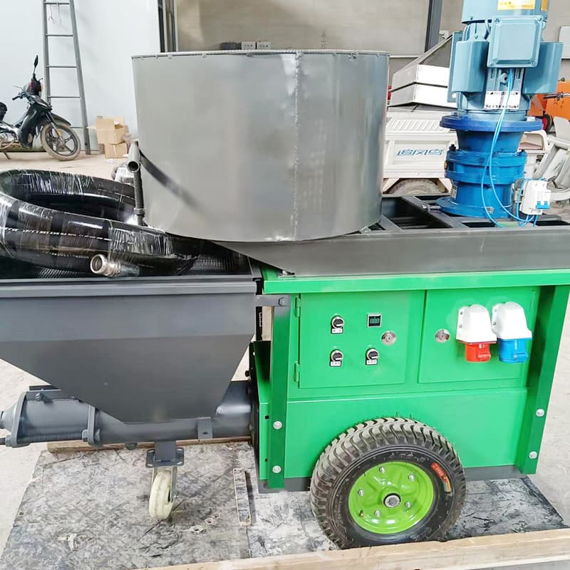 Heavy Duty Cement Mortar Spraying Machine Equipped with Remote Control Operation System