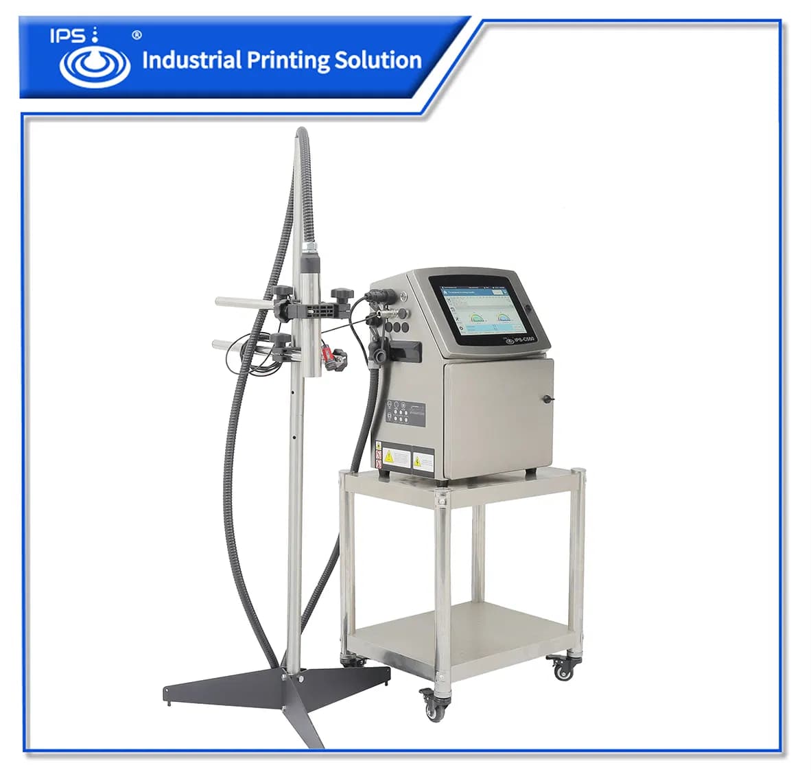 High Quality Industrial Inkjet Coding Printer Marking Exp MFG Date on Bottle Cap Galss Pipe Wire
