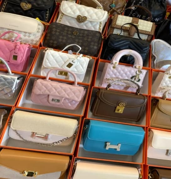 New Fashion Women's Daily Casual Handbags High Quality Second-Hand Zipper Bags with Independent Packaging Ukay Bags for Ladies