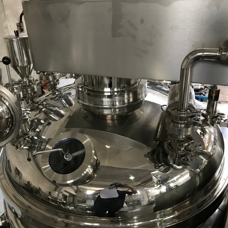 Industrial Vacuum Homogenizer Mixer Machine with Bubble Free Emulsification and Stable Product Performance
