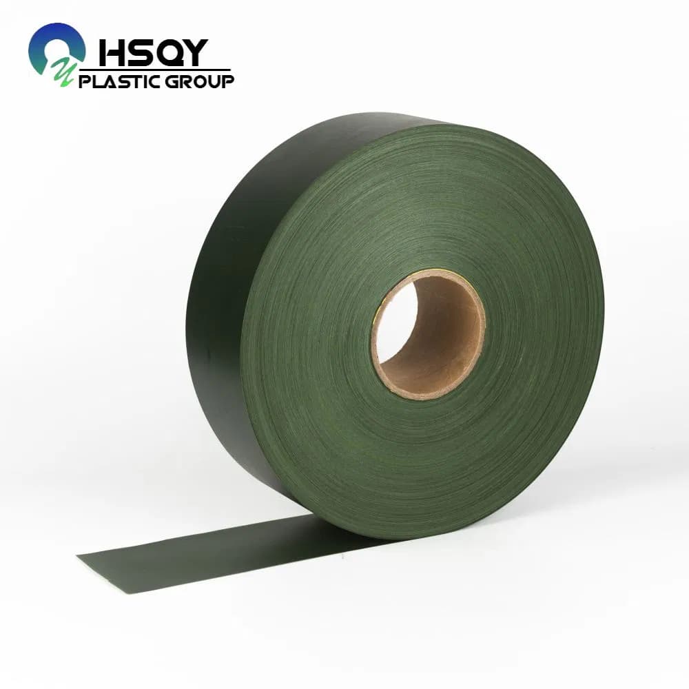 High Quality Plastic Green PVC Film Roll for Christmas Tree and Artificial Grass Fence