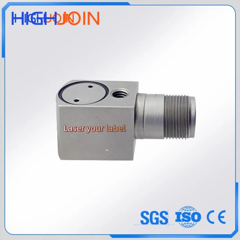 Vibraton Piezoelectric 25 kHz Accelerometer Sensor with Iepe 100mv/G 50g Side Cable Outlet
